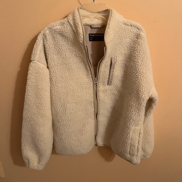 Frank & Oak Recycled Sherpa Teddy Jacket - Picture 2 of 8